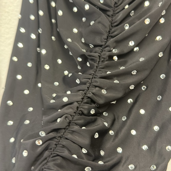 Crystal-embellished cutout jersey midi dress - Picture 8 of 10